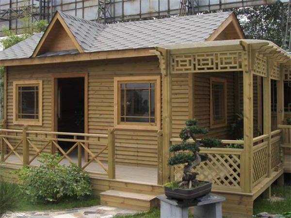 石家庄木屋-木别墅施工